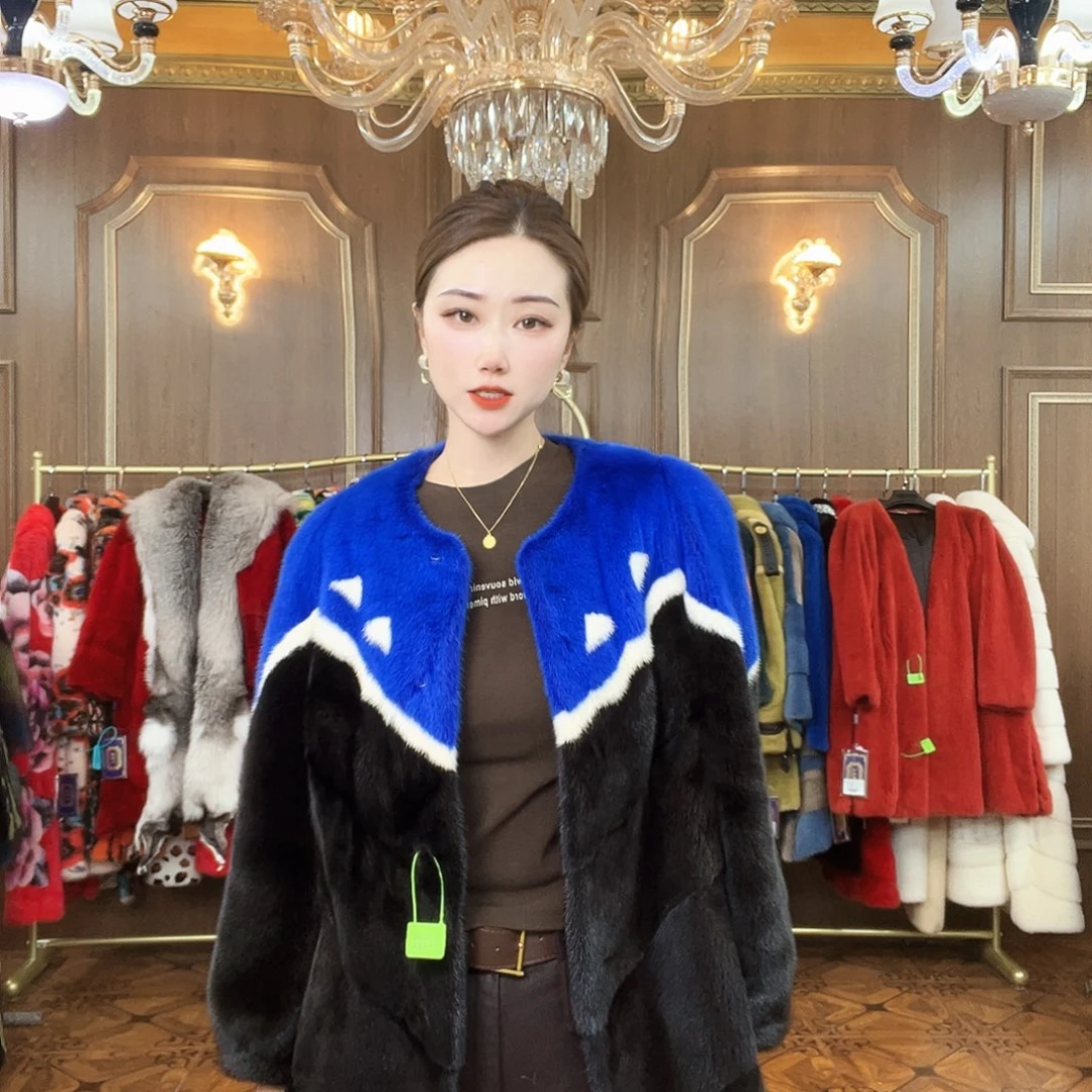貂皮大衣时尚潮流