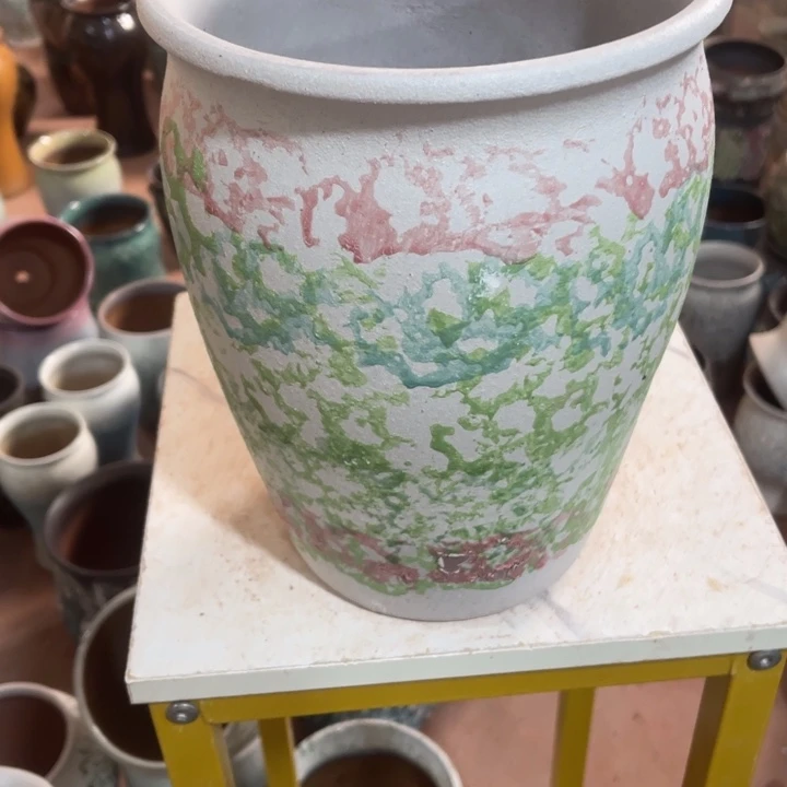 花盆紫砂口径20高度27一只小瑕疵