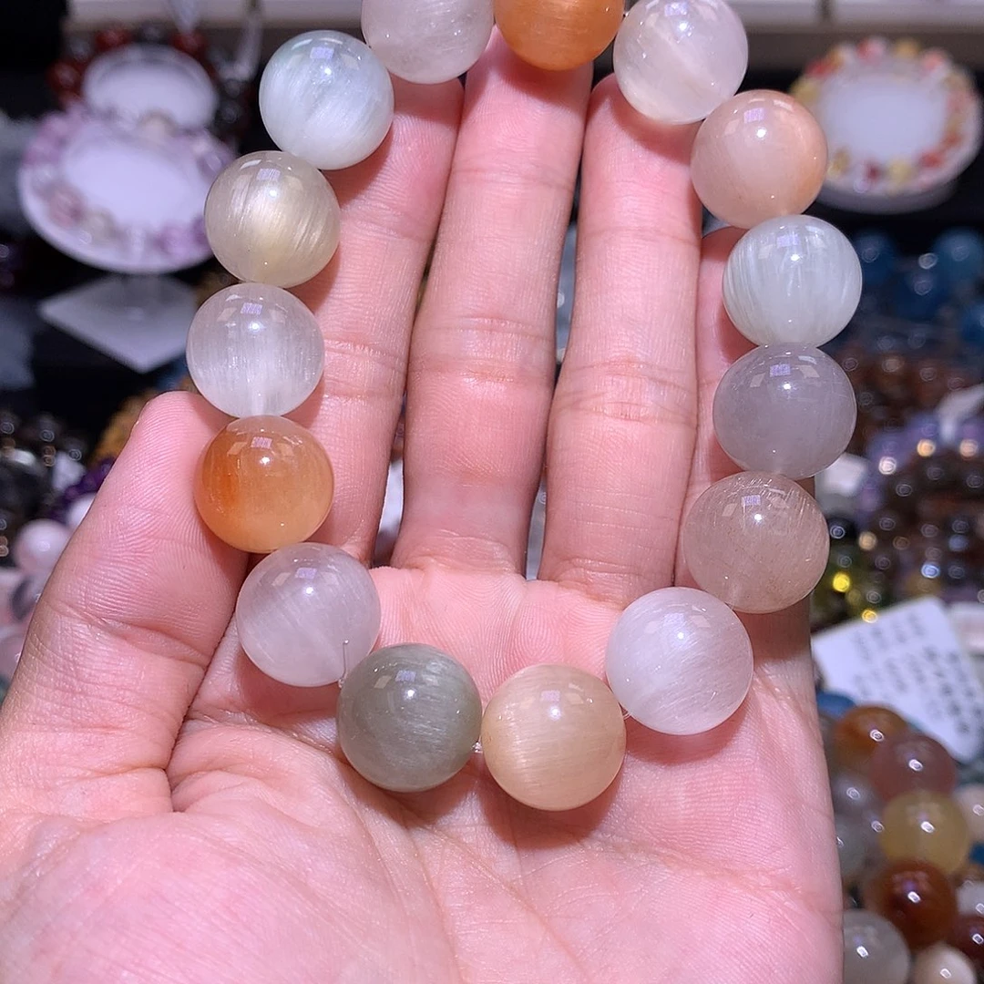 水晶手链未镶嵌兔毛