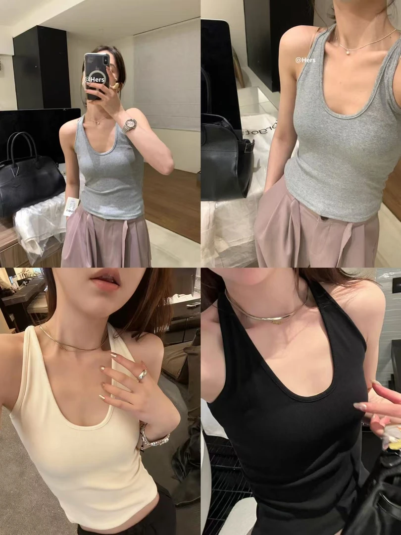 泰式U领 带胸垫美背3671