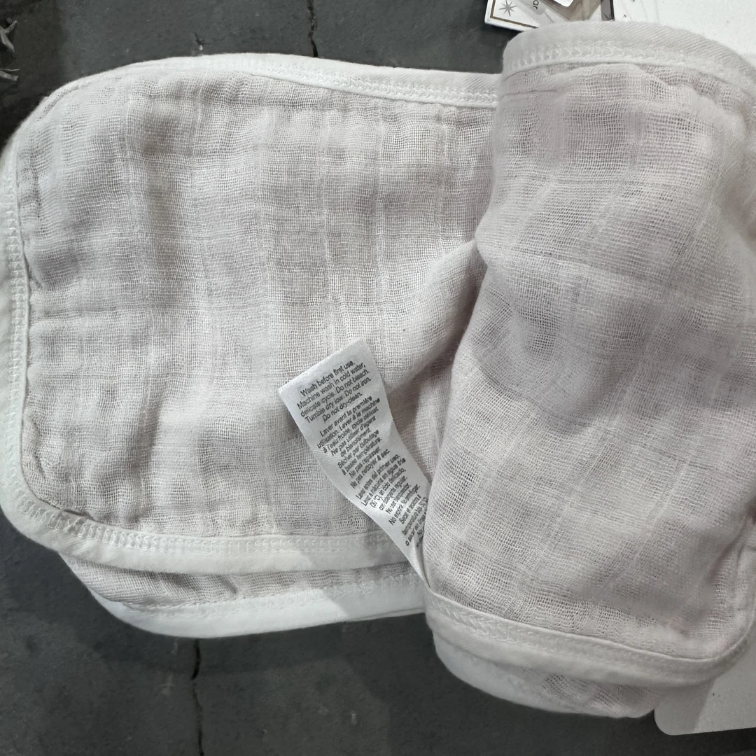 LLA184儿童口水巾布料40*20cm三条出