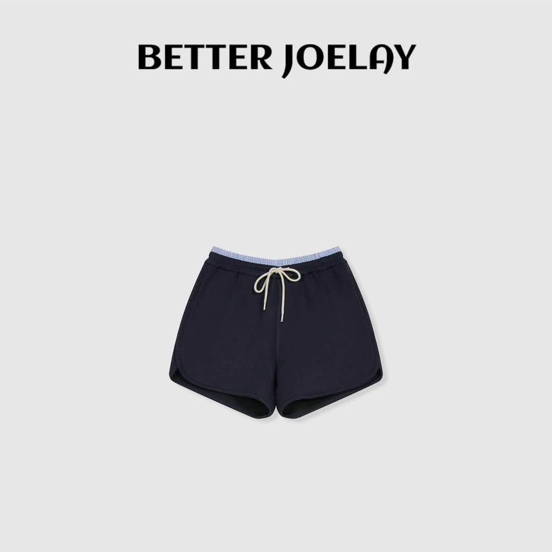 BETTER JOELAY-【运动女王】高端短裤宽松简约休闲短裤Z0714