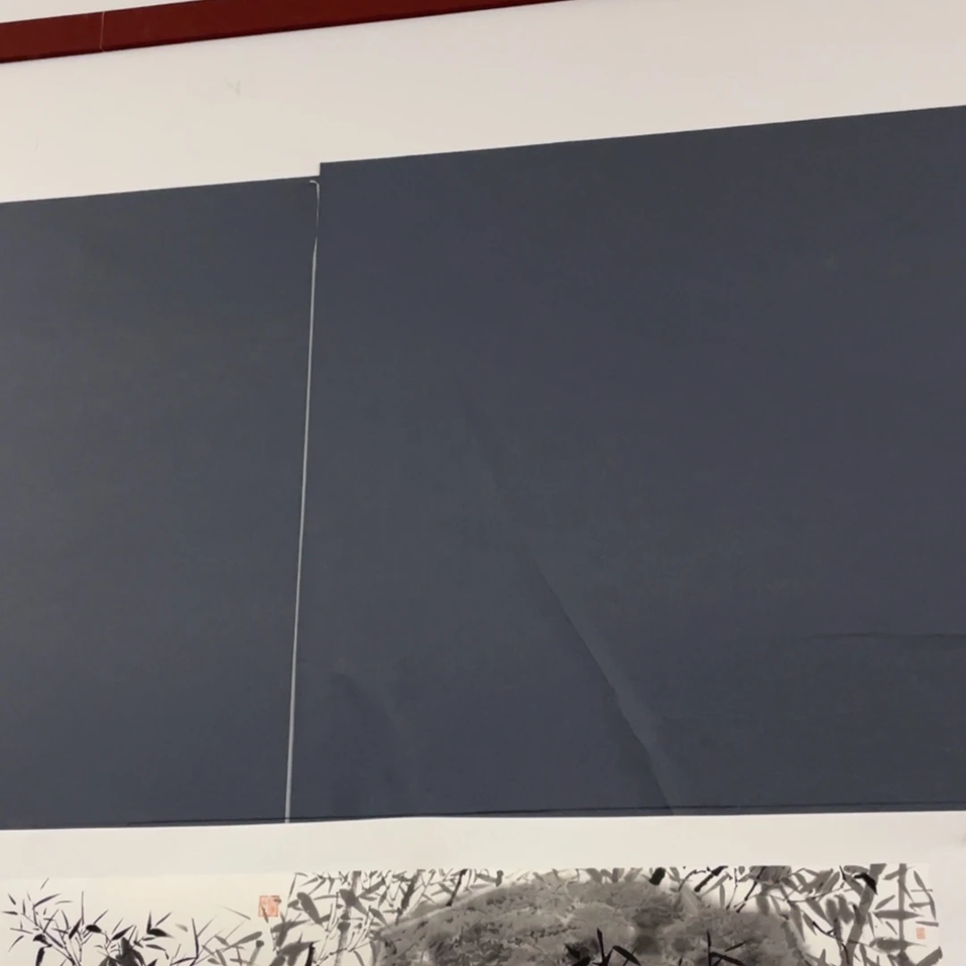 国画羽*杨老师四尺对666666