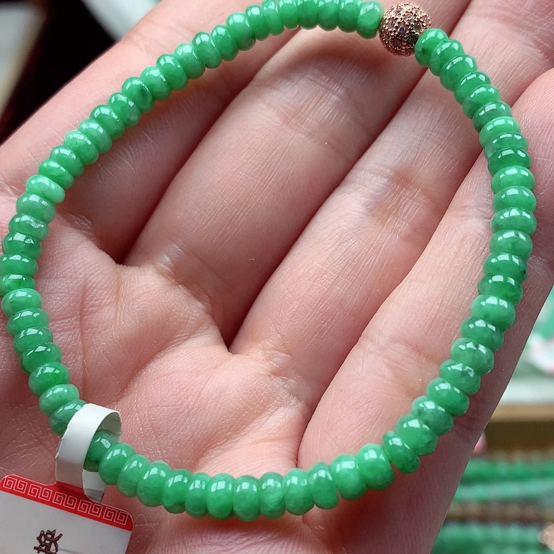 翡翠未镶嵌毛衣链