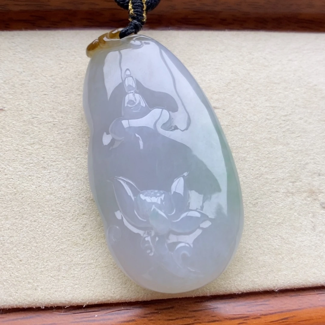 翡翠未镶嵌颈饰吊坠31