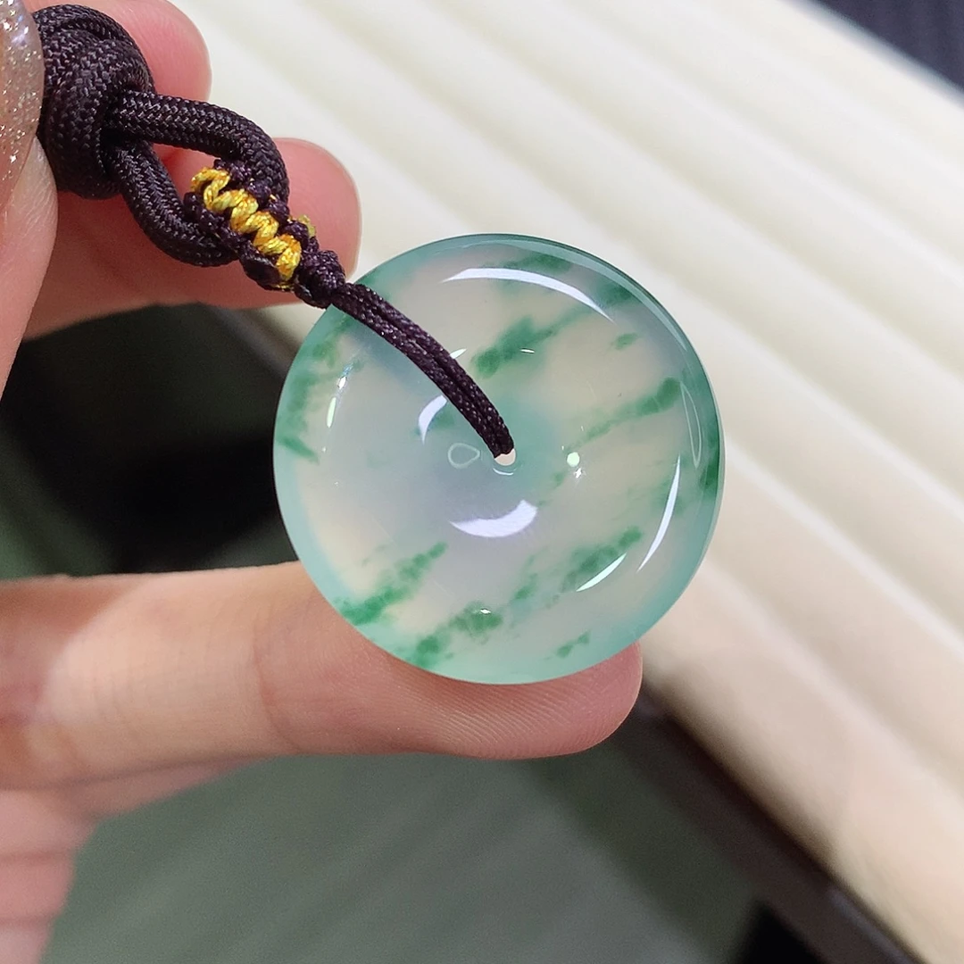 翡翠未镶嵌颈饰25-5.9