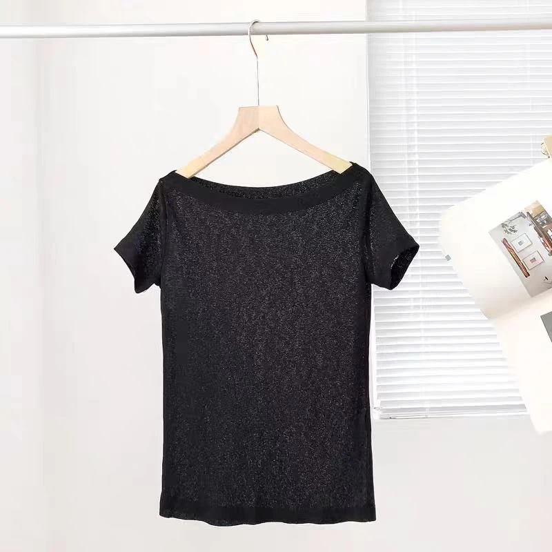 2613 桂桂家四季美衣 每日上新 夏季时尚气质简约白色小衫 2613TX