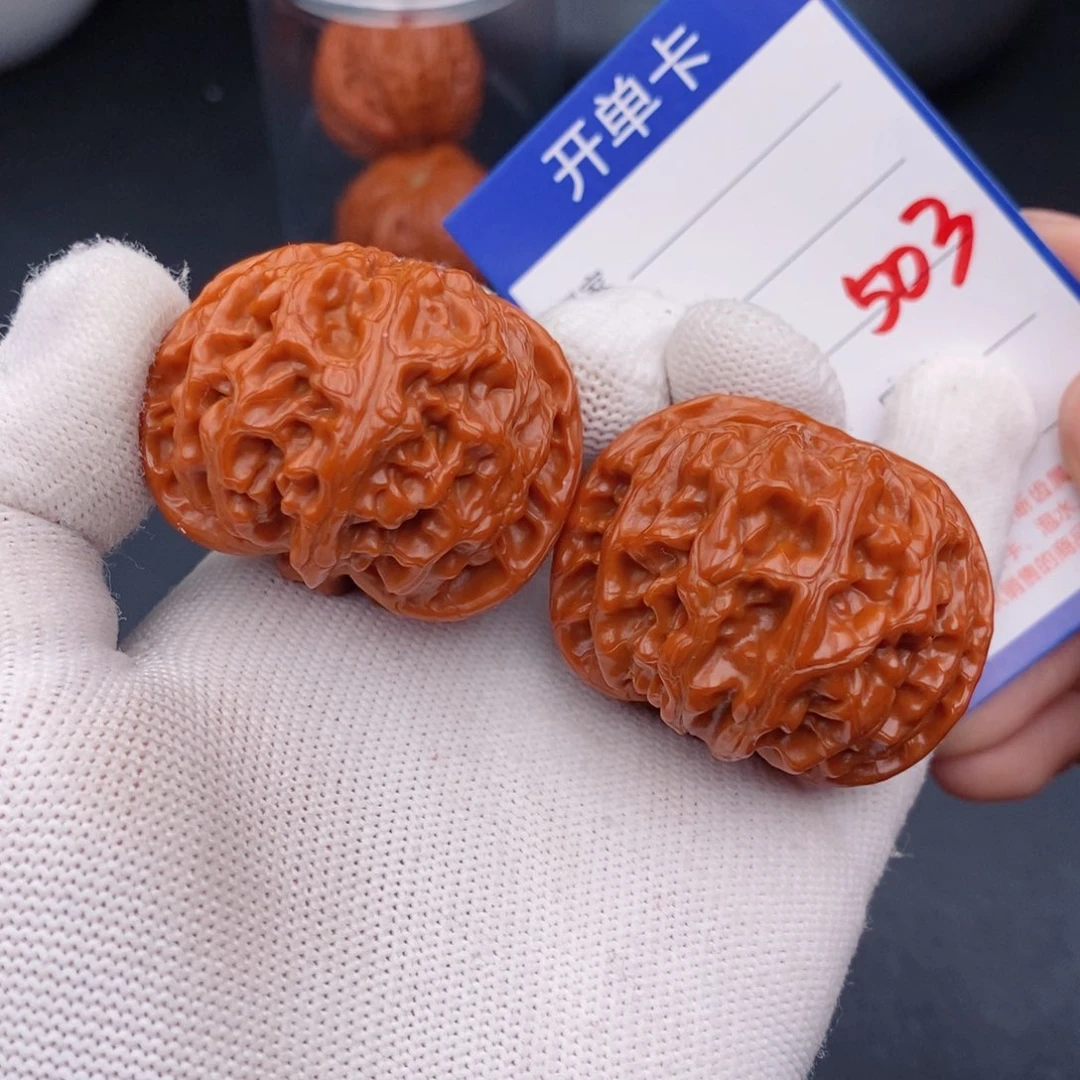 文玩核桃把件43苹果园503