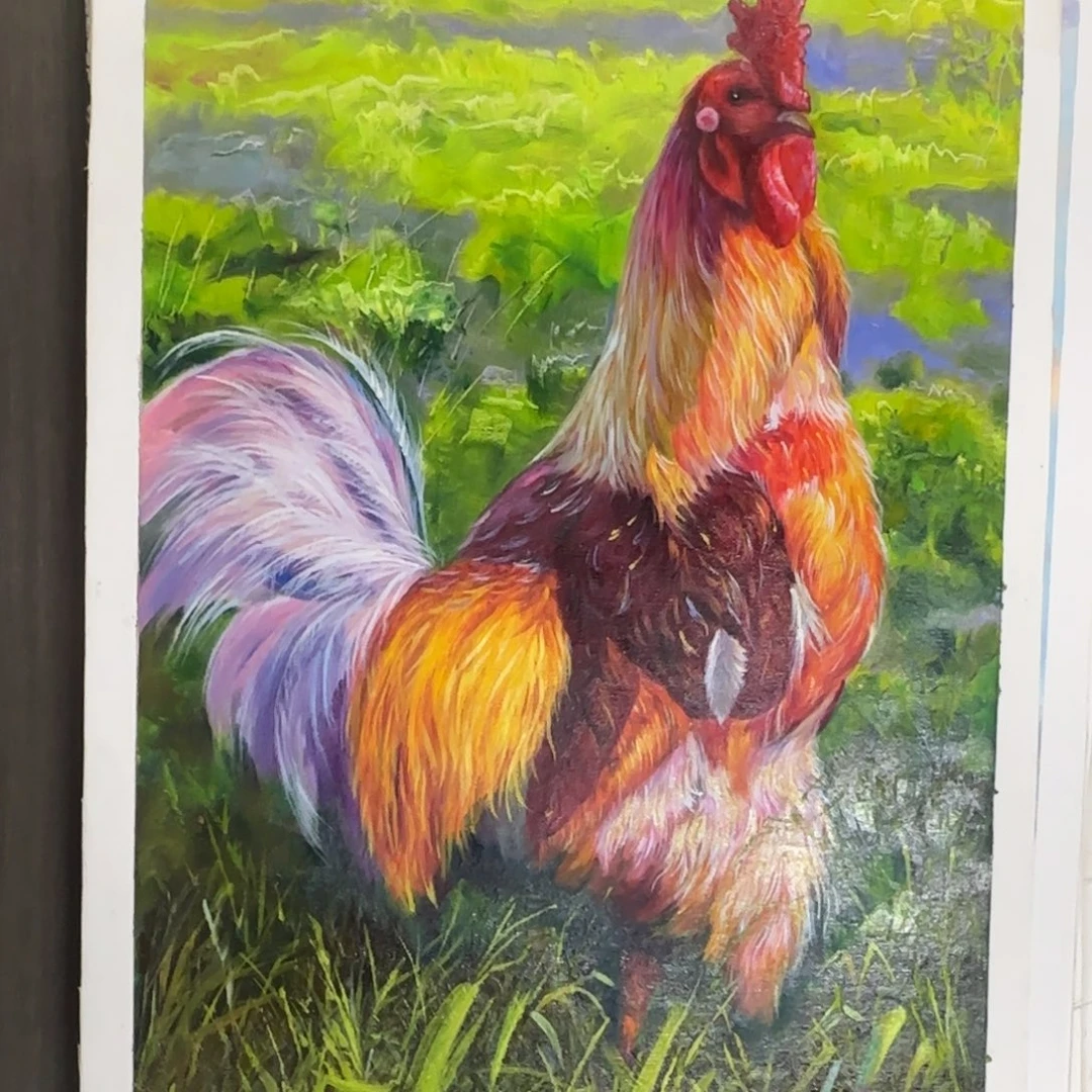 油画加油加油努力加油加油