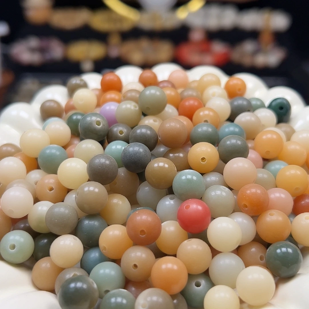 手串菩提根/象牙果卡10多宝圆120颗
