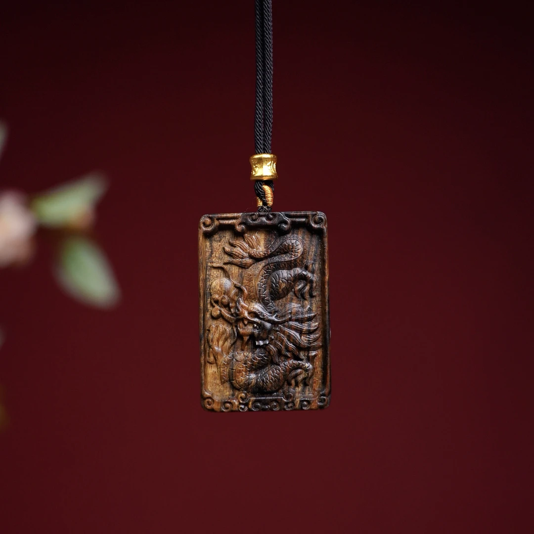 越南芽庄沉香461牌十二生肖本命守护神阴沉