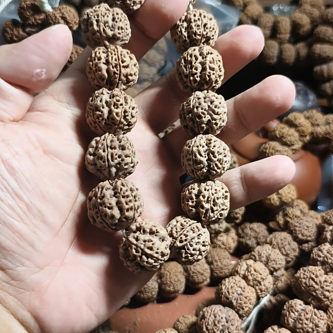 金刚菩提手串23经典梅花双龙蜂窝