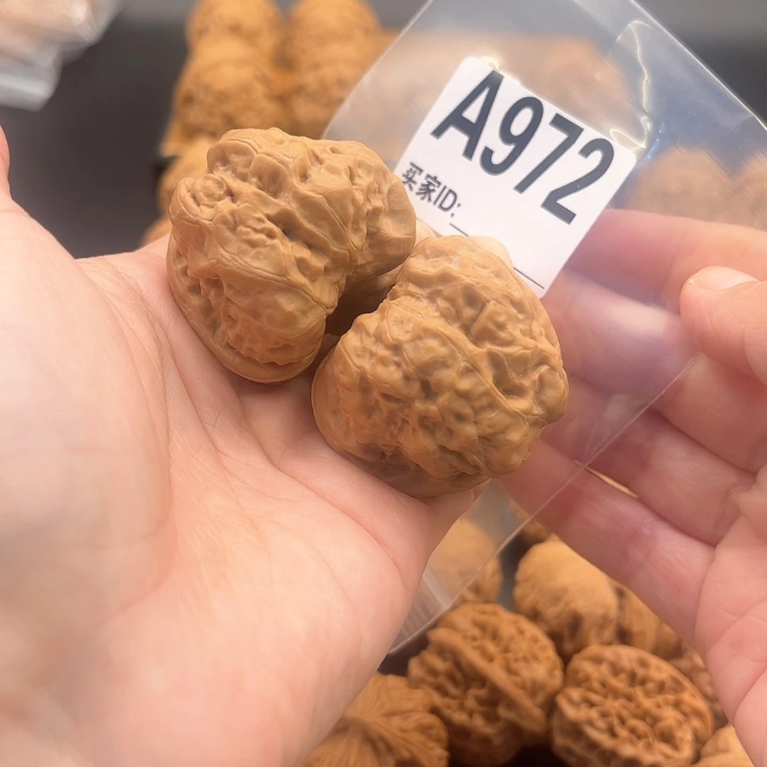 文玩核桃把件蛙蛙全品41肚44