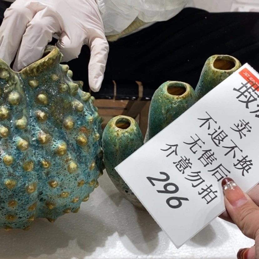 【闪购商品】摆件愤***鸟陶瓷摆件瑕疵特卖
