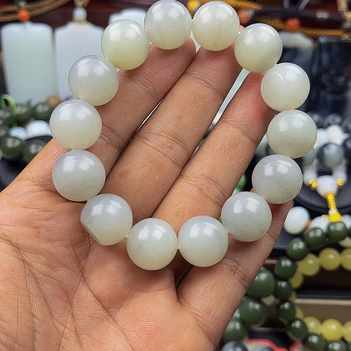 未镶嵌手串和田玉