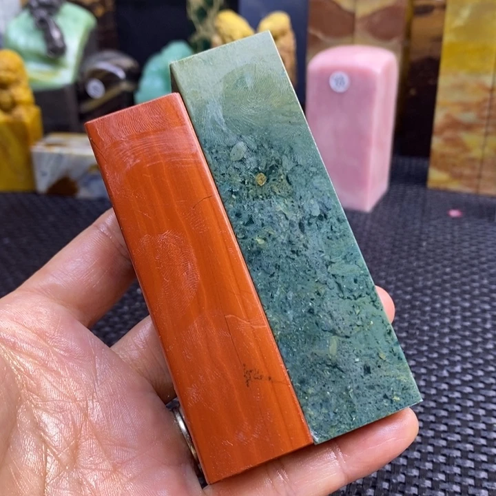 青田石野**人印章石刻章石
