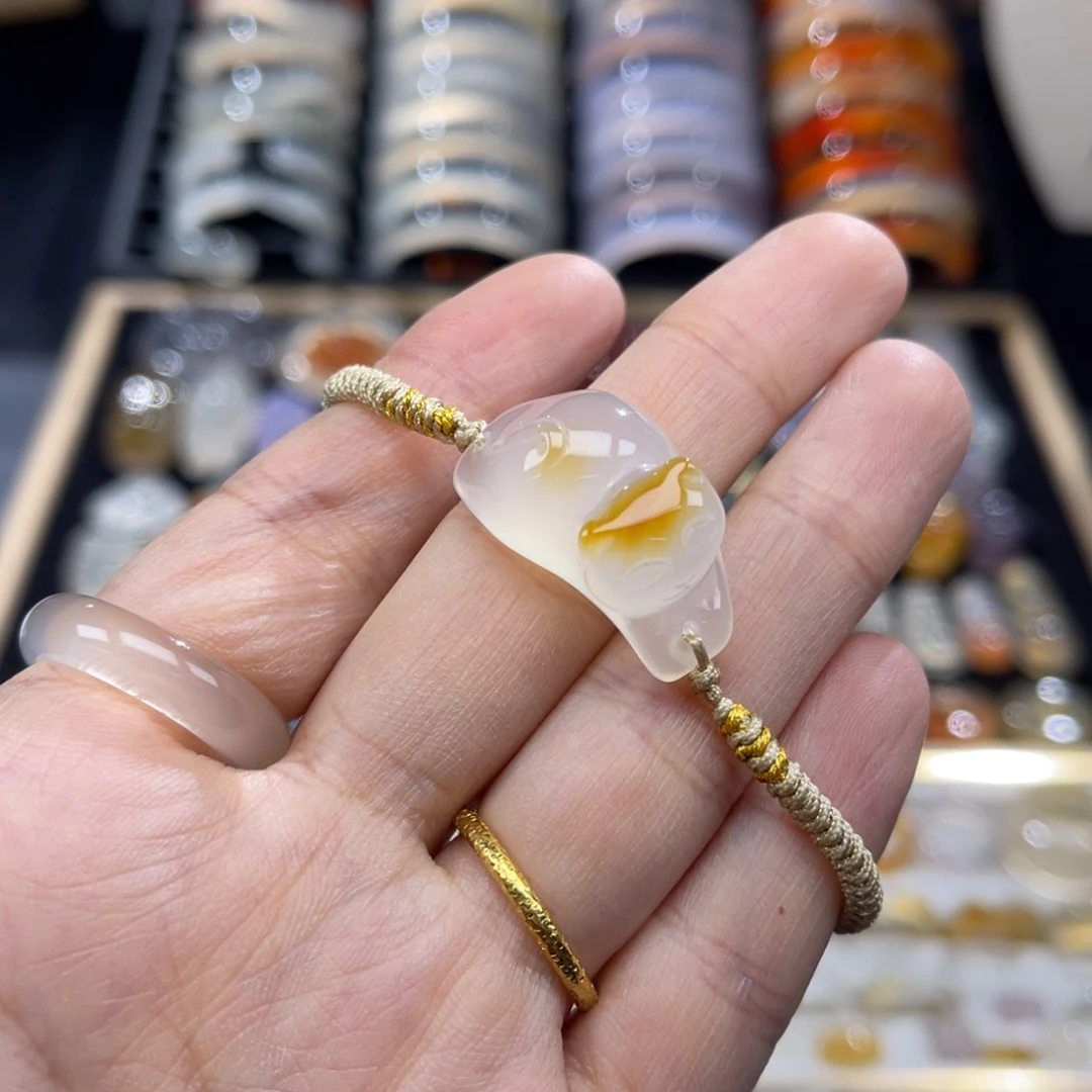 玛瑙/玉髓未镶嵌手链