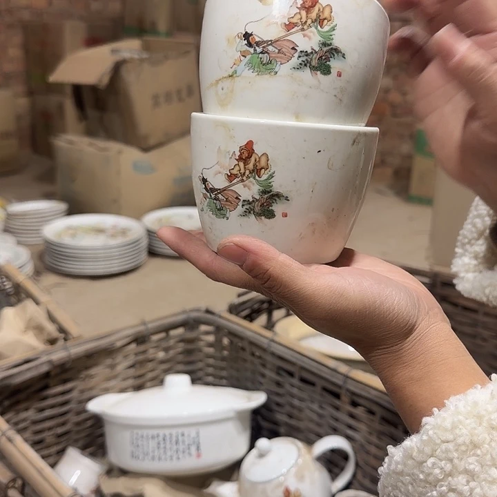 库存微瑕三打白骨精两个