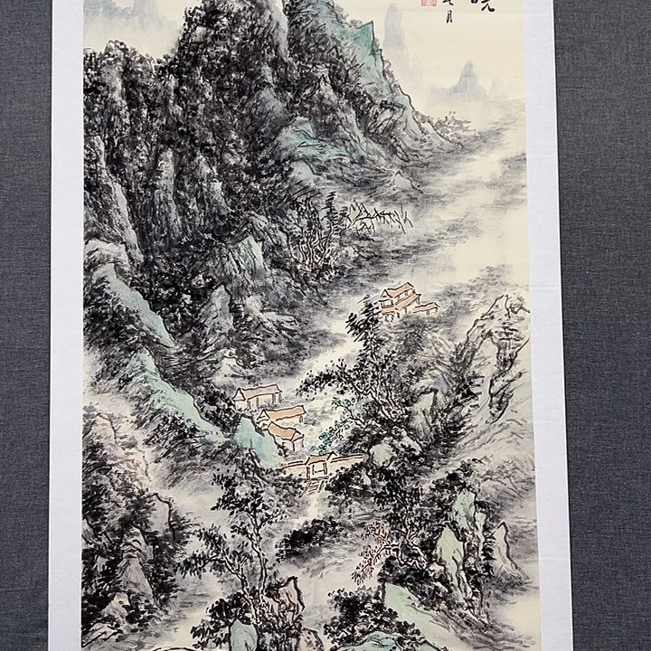 国画书画作品多次