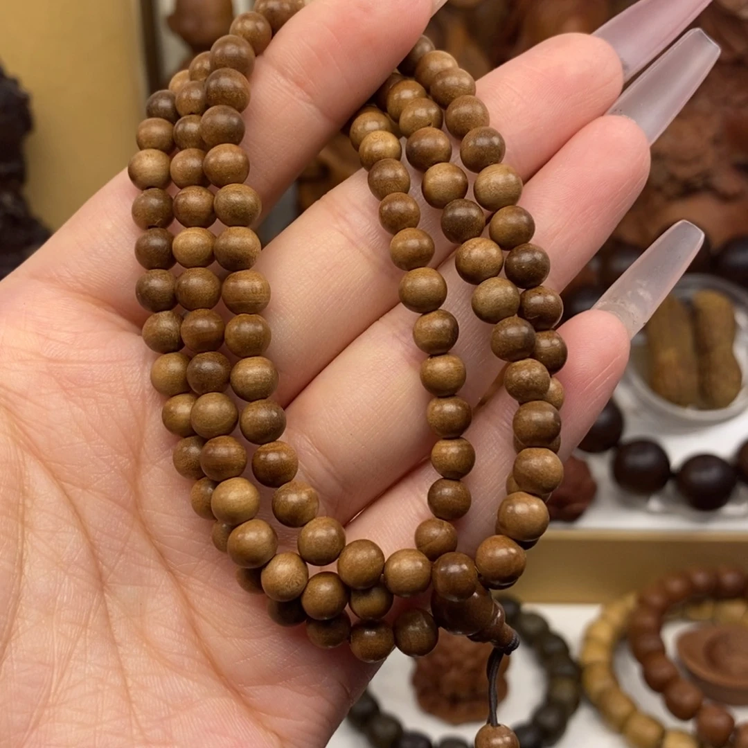 手串/手链檀香木迈索尔老山檀香06.108奶香，微瑕
