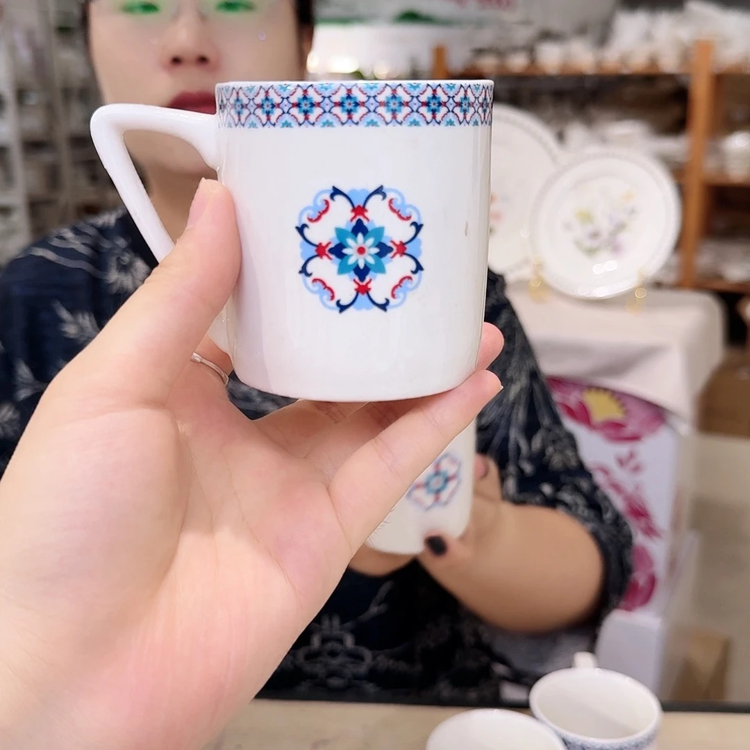 骨瓷220ml咖啡杯4只