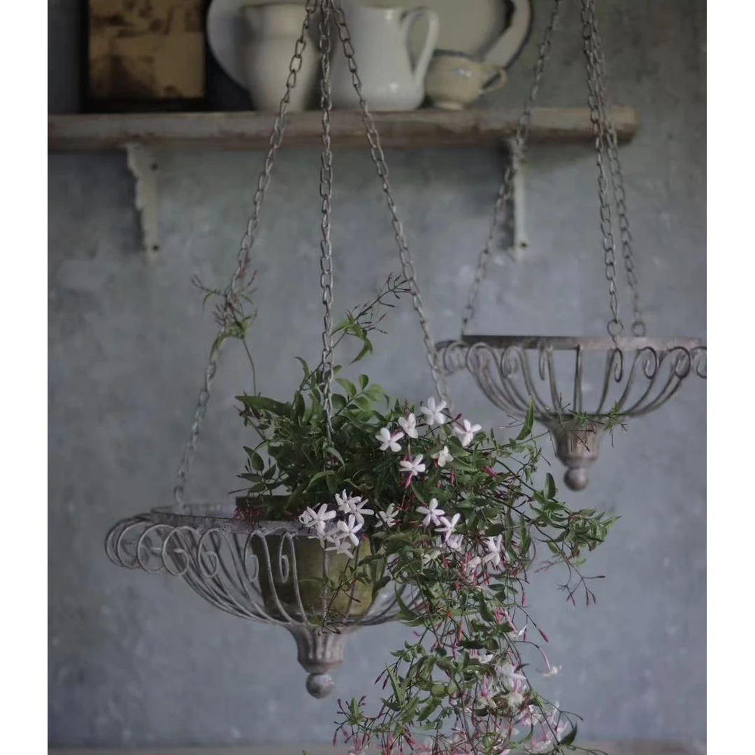 花园 花园杂货吊挂式花架吊篮吊架花托