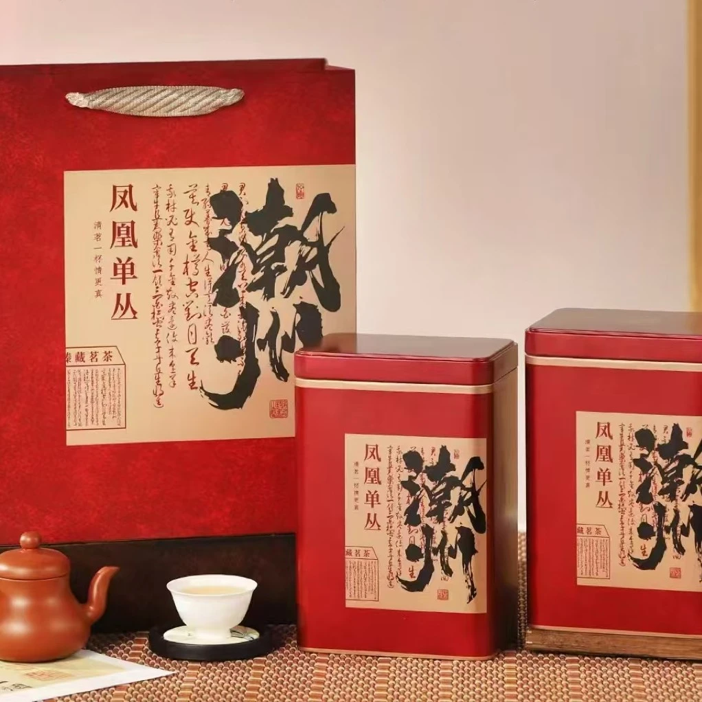 凤凰单丛正春大乌叶潮州功夫茶乌龙茶250g袋装礼罐随机发货