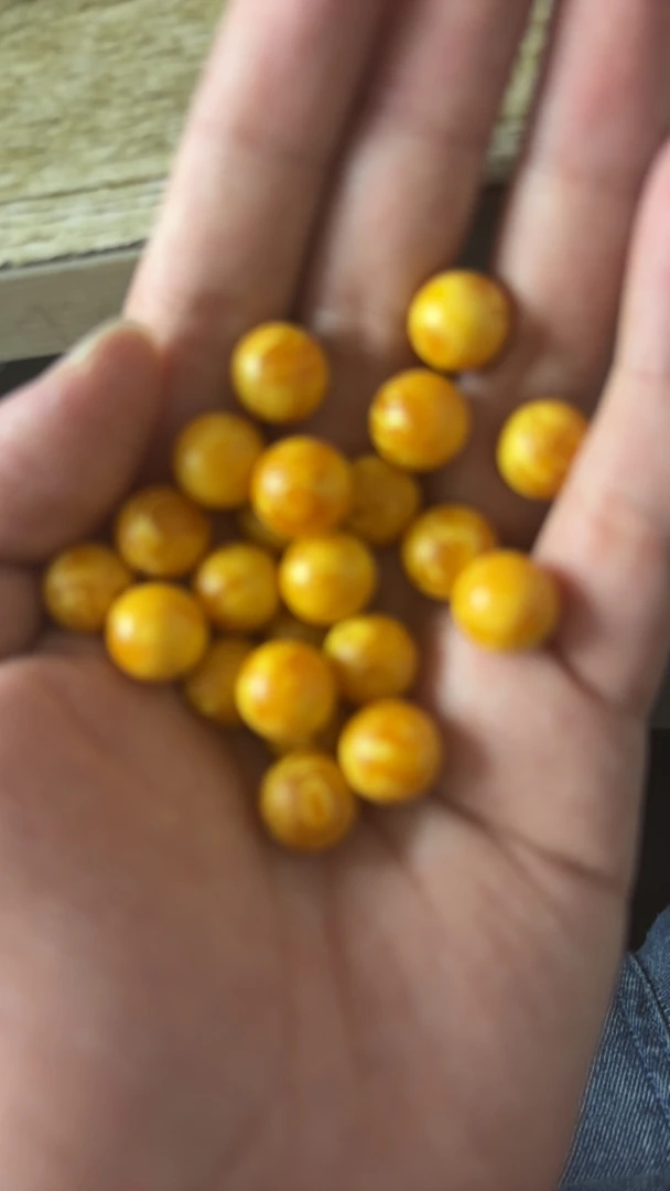 D195琥珀蜜蜡12mm单珠