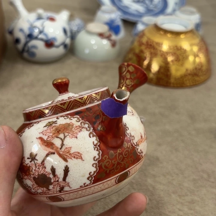 瓷片非常美丽好看的物品