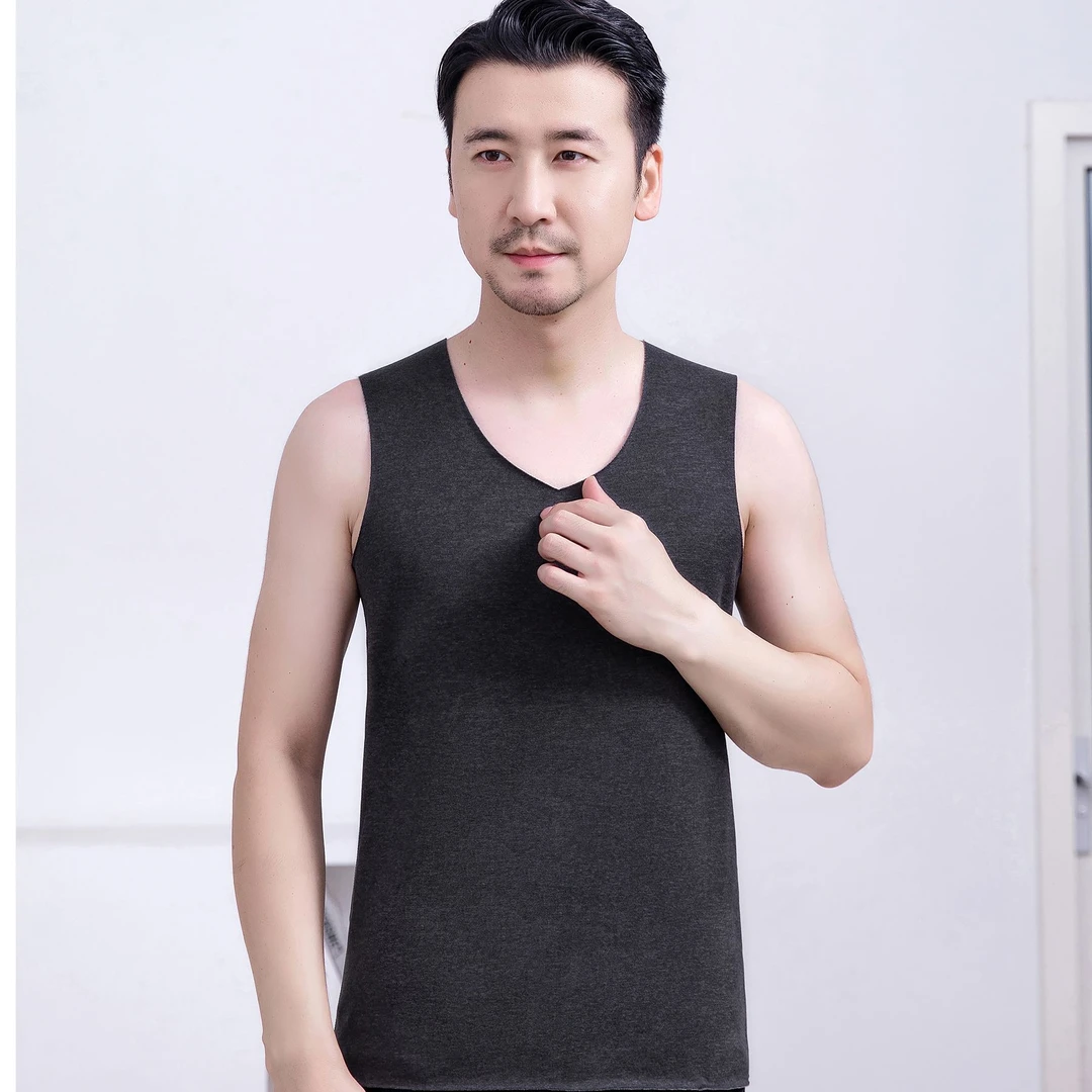 诗尔漫尼双面绒保暖男女背心