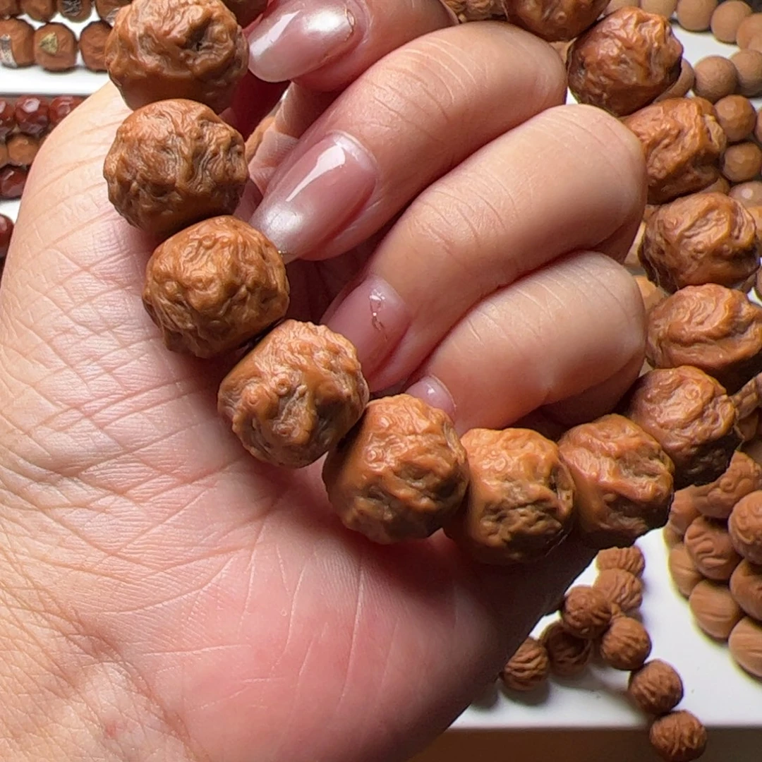 猴头核桃手串漏眼大龙蛇14-15