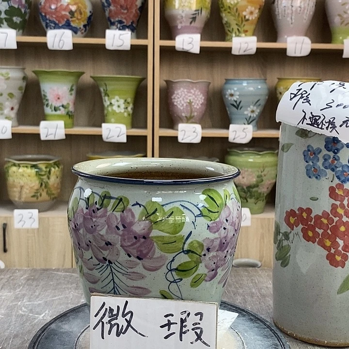 罐1tc景德镇陶瓷花盆