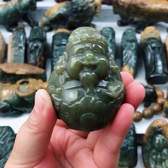 未镶嵌和田玉把件祁**胜