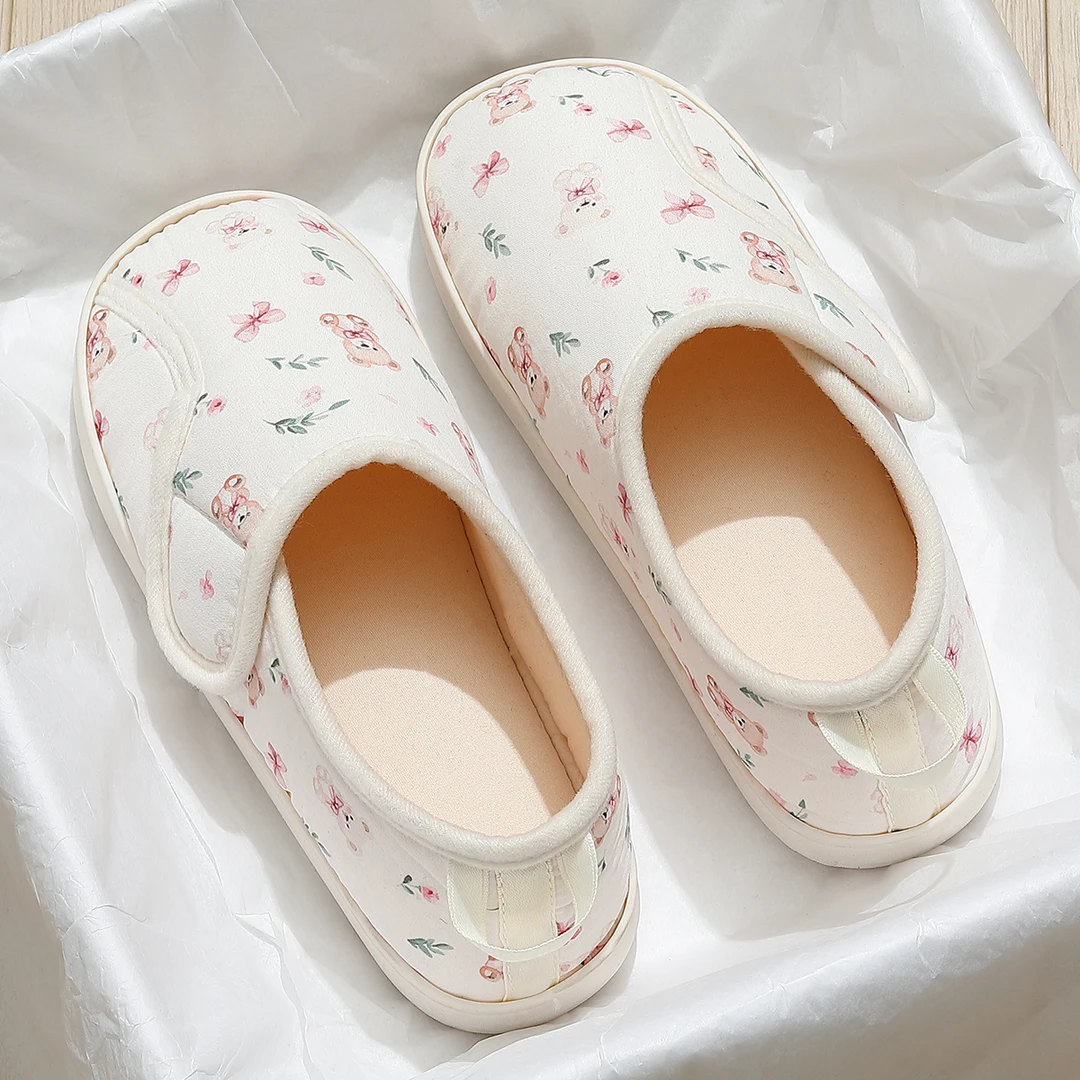 月子鞋春秋款包跟3月份1产后孕妇防滑透气薄款软底超软拖鞋女夏季