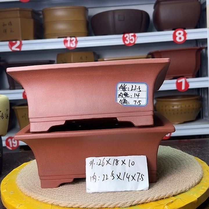 花盆紫砂蛇年大吉