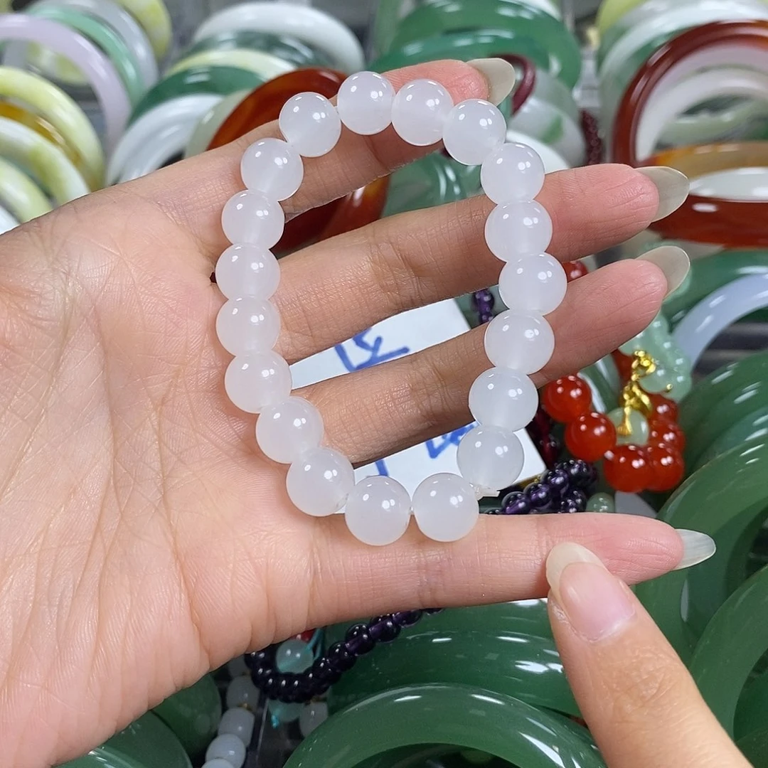 石英质玉手链未镶嵌