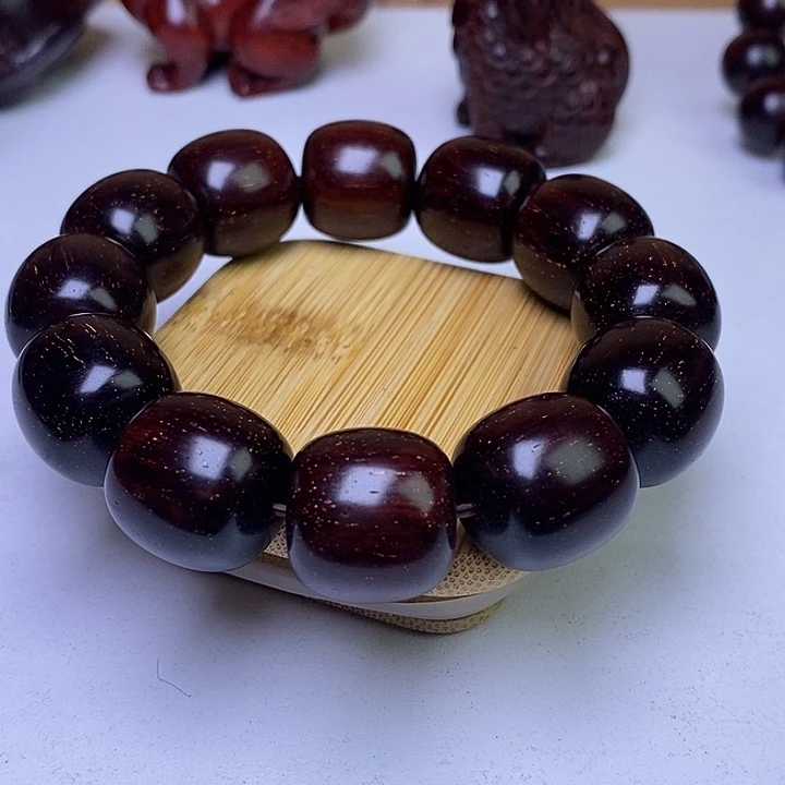 飞***法手串/手链檀香紫檀（小叶紫檀）1.8金星