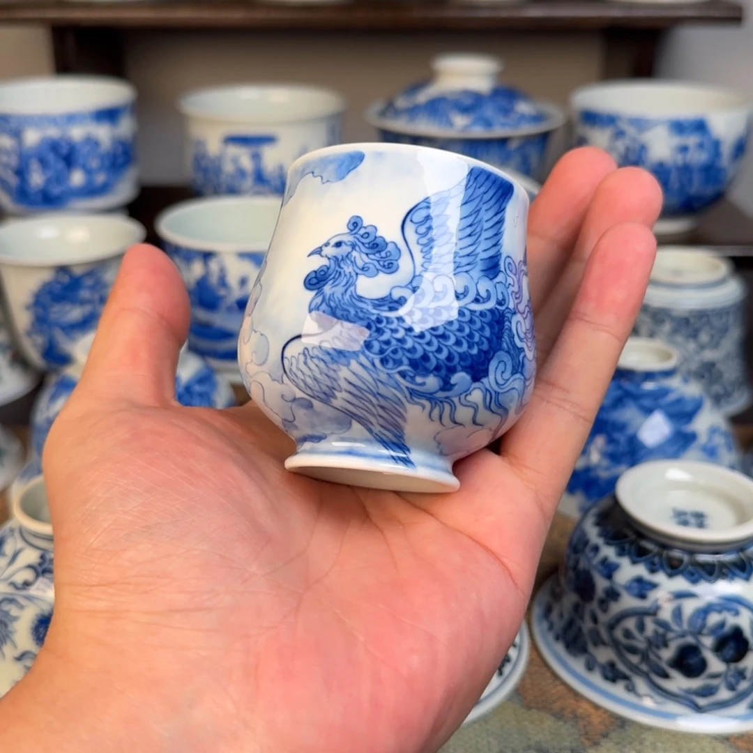 现代手工手绘茶器