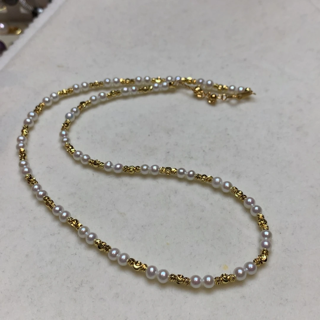 淡水珍珠未镶嵌颈饰
