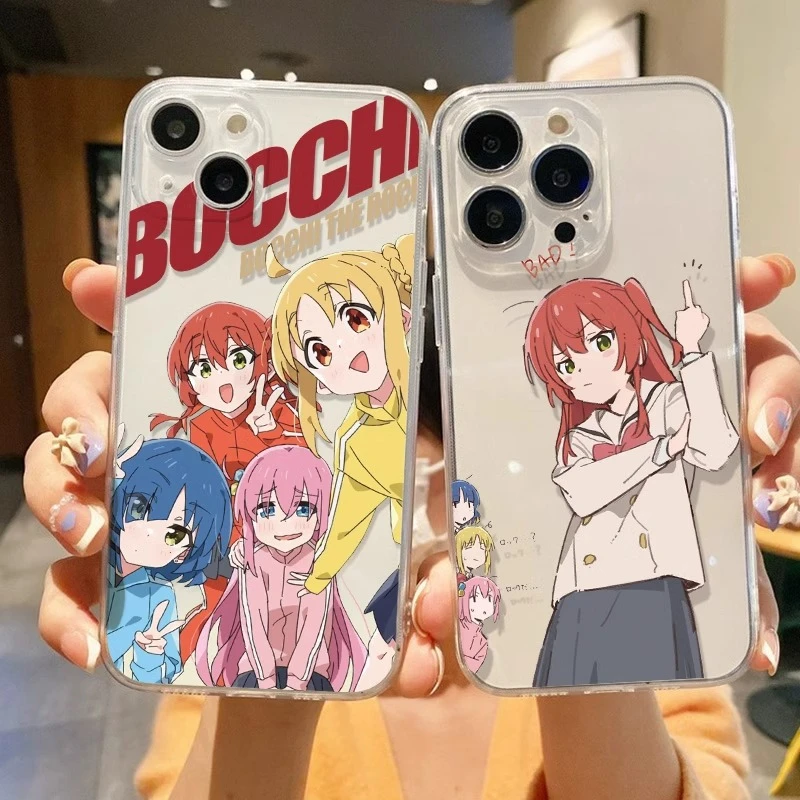 孤独摇滚适用iPhone15promax手机壳13苹果16动漫14卡通12网红小众