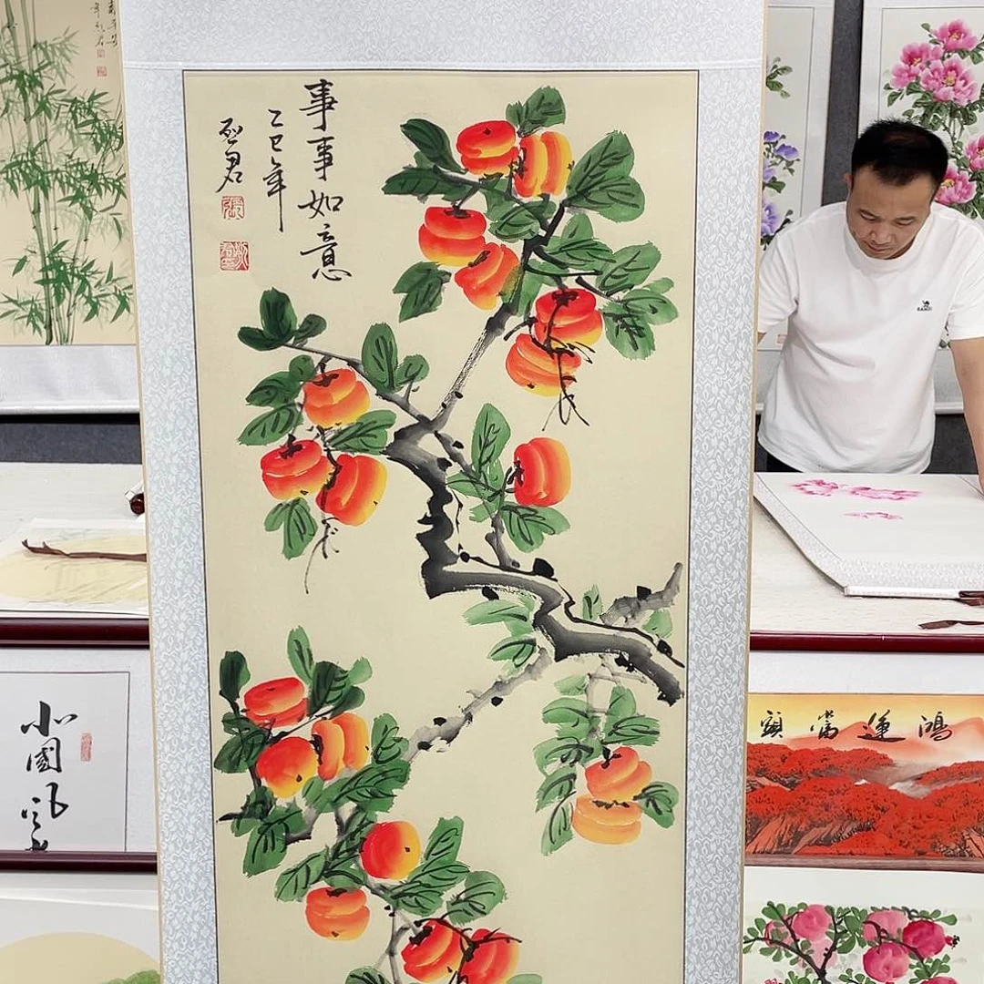 国画手绘作品手绘作品