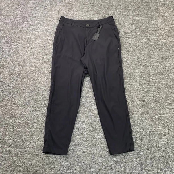 99新 COACH/蔻驰 4234/lululemon 黑色纯色休闲裤长裤/31码