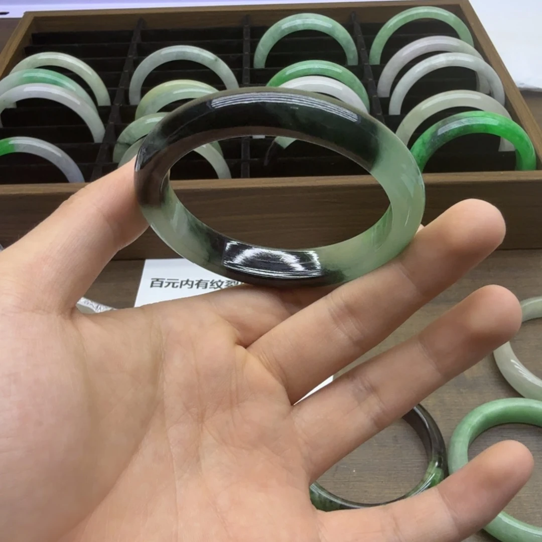 未镶嵌手镯翡翠B45