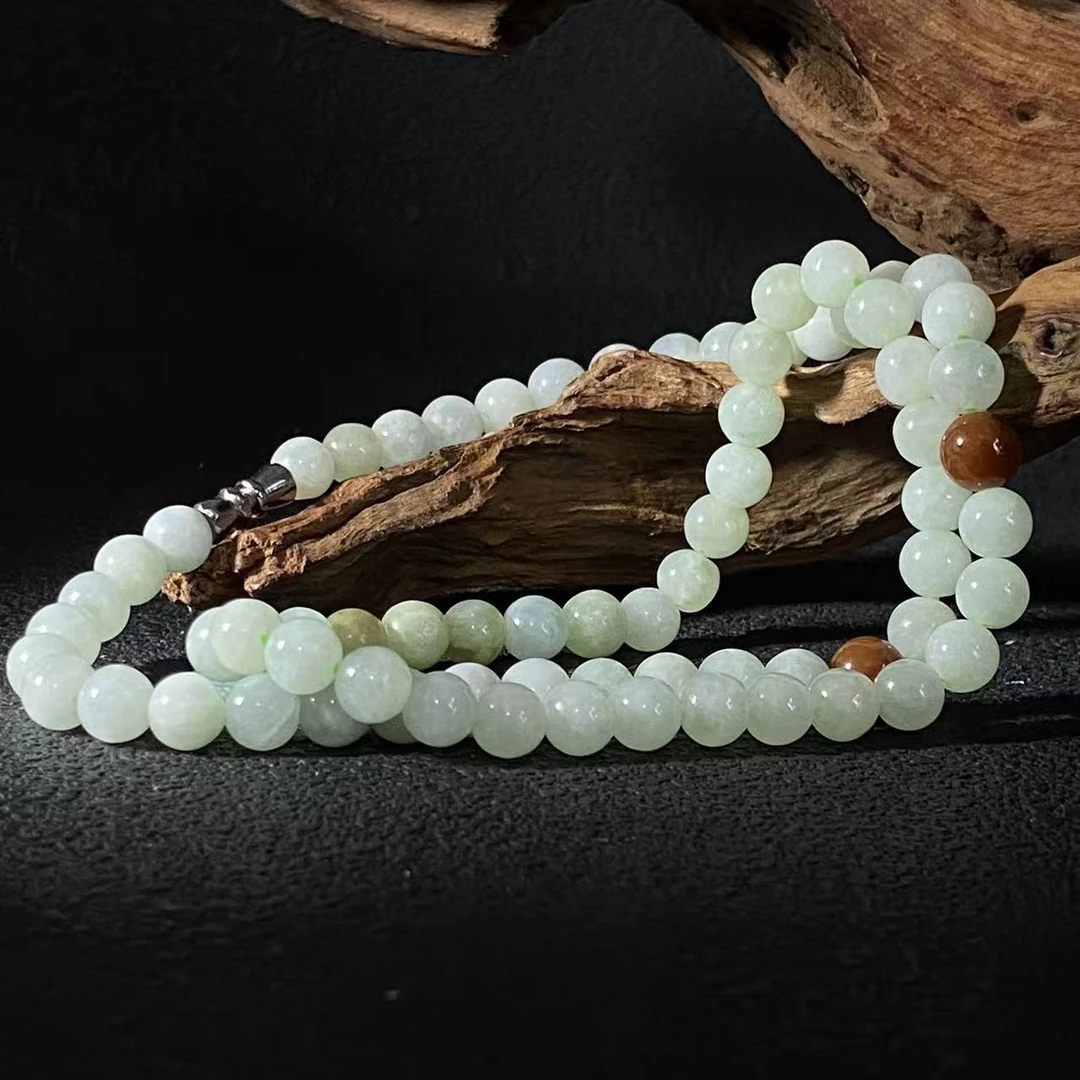 A595 翡翠项链  6B 9310411