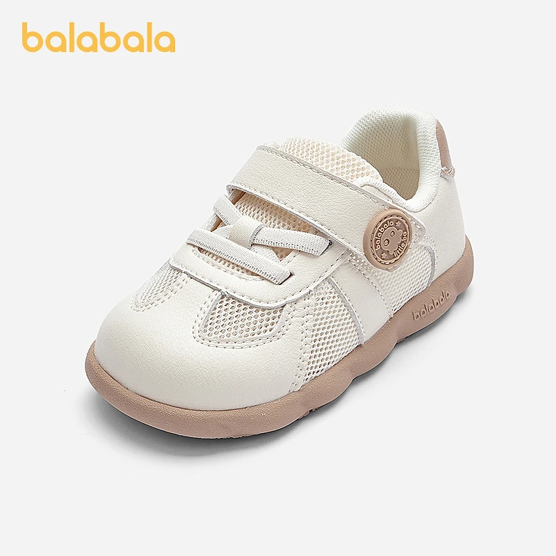 【商场同款】巴拉巴拉宝宝学步鞋男童德训鞋2025夏新款网布鞋透气