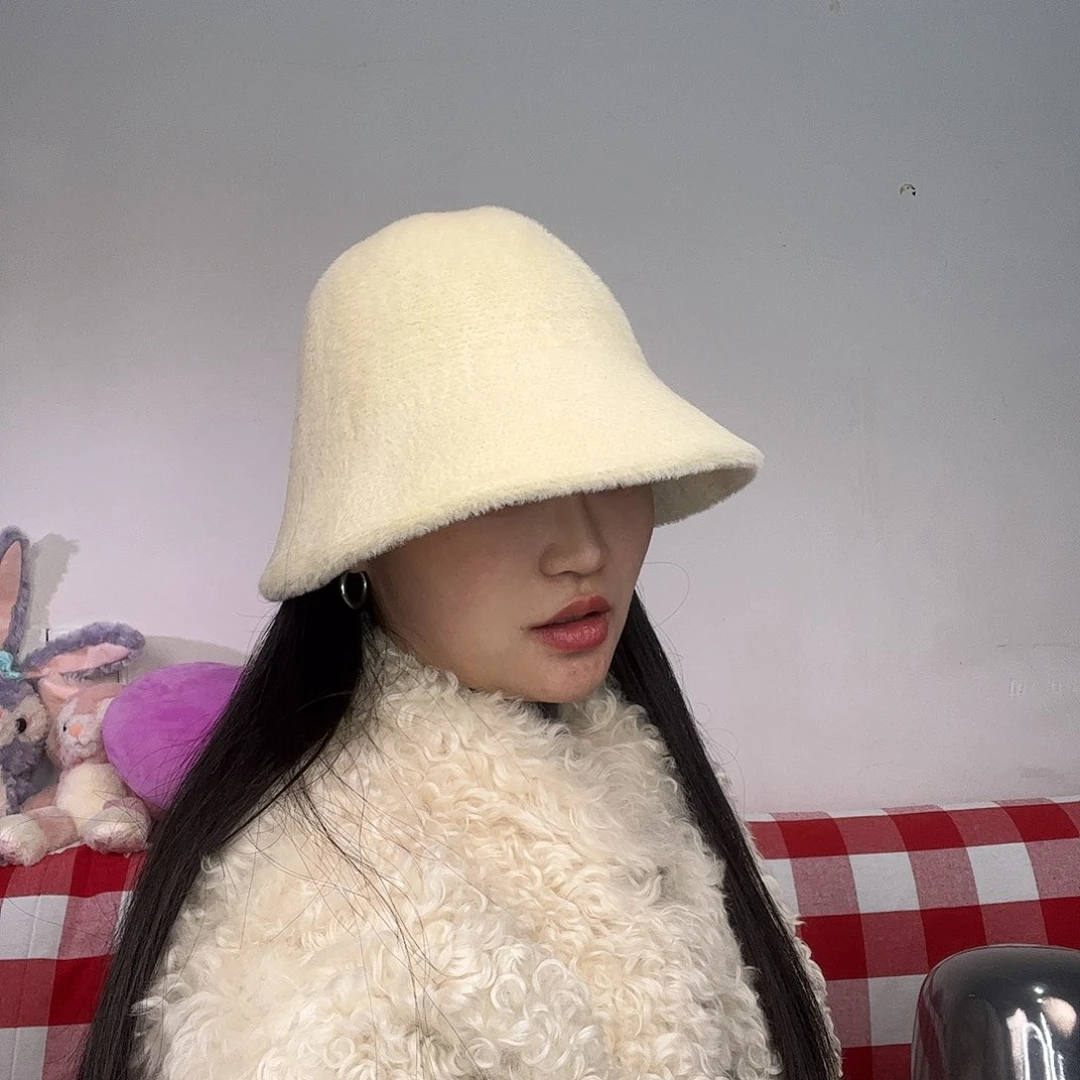 纯棉不掉毛渔夫帽有弹力