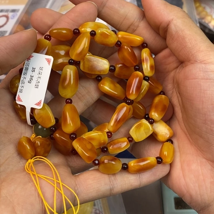 琥珀未镶嵌珠宝奇石