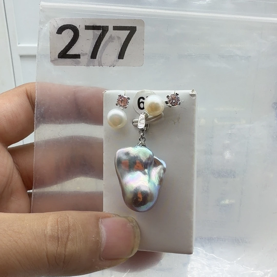 颈饰淡水珍珠合金