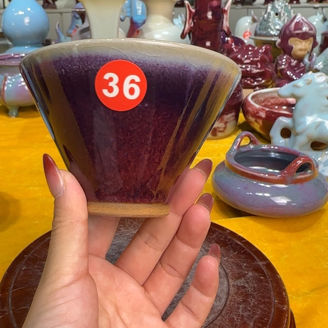 瓷摆件郑家钧窑摆件