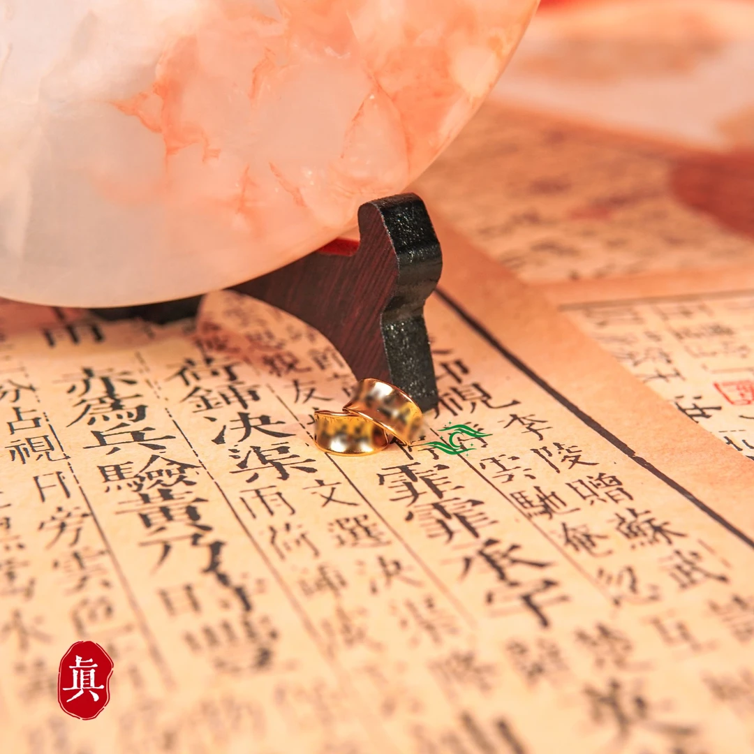 非金属莫桑石耳饰 【离升】离升耳夹黄色弗文时尚饰品典雅耳夹 备